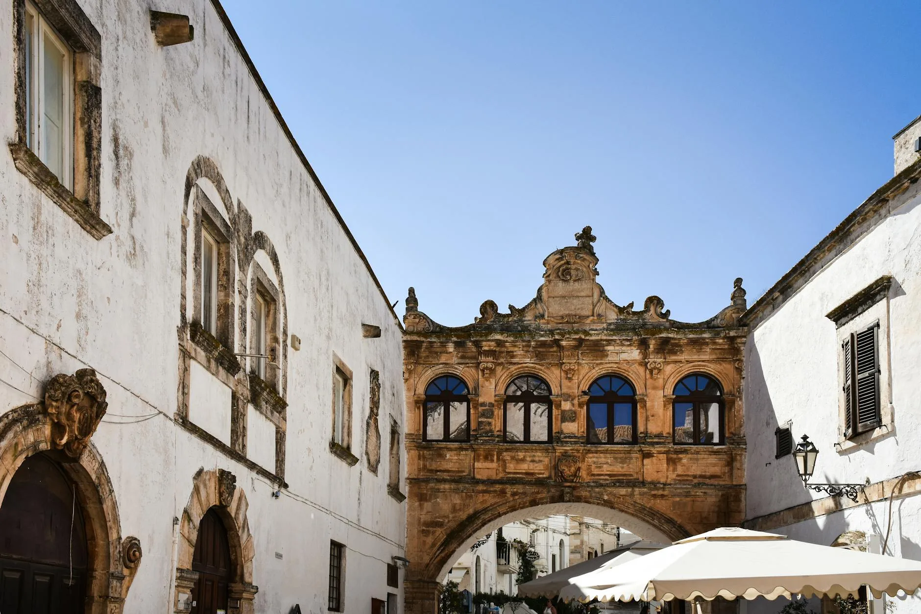 ️ Le centro storico d'Ostuni