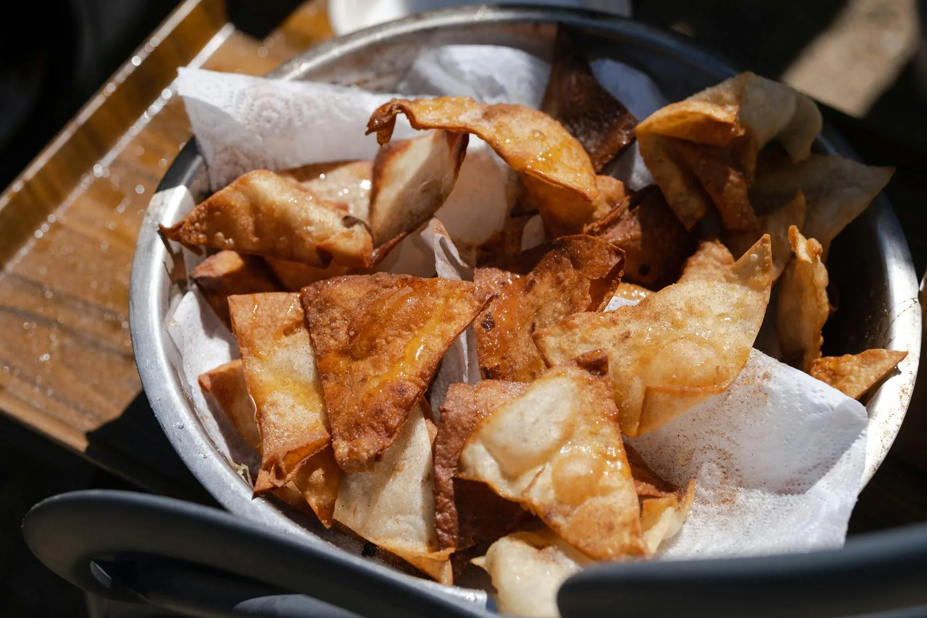 Sgagliozze : la polenta frite de Bari